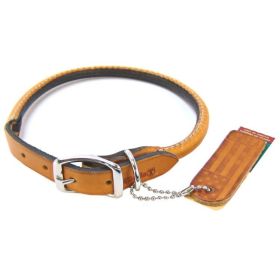 Circle T Leather Round Collar Tan